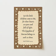 Neutral Christian – Nursery & kids wall art