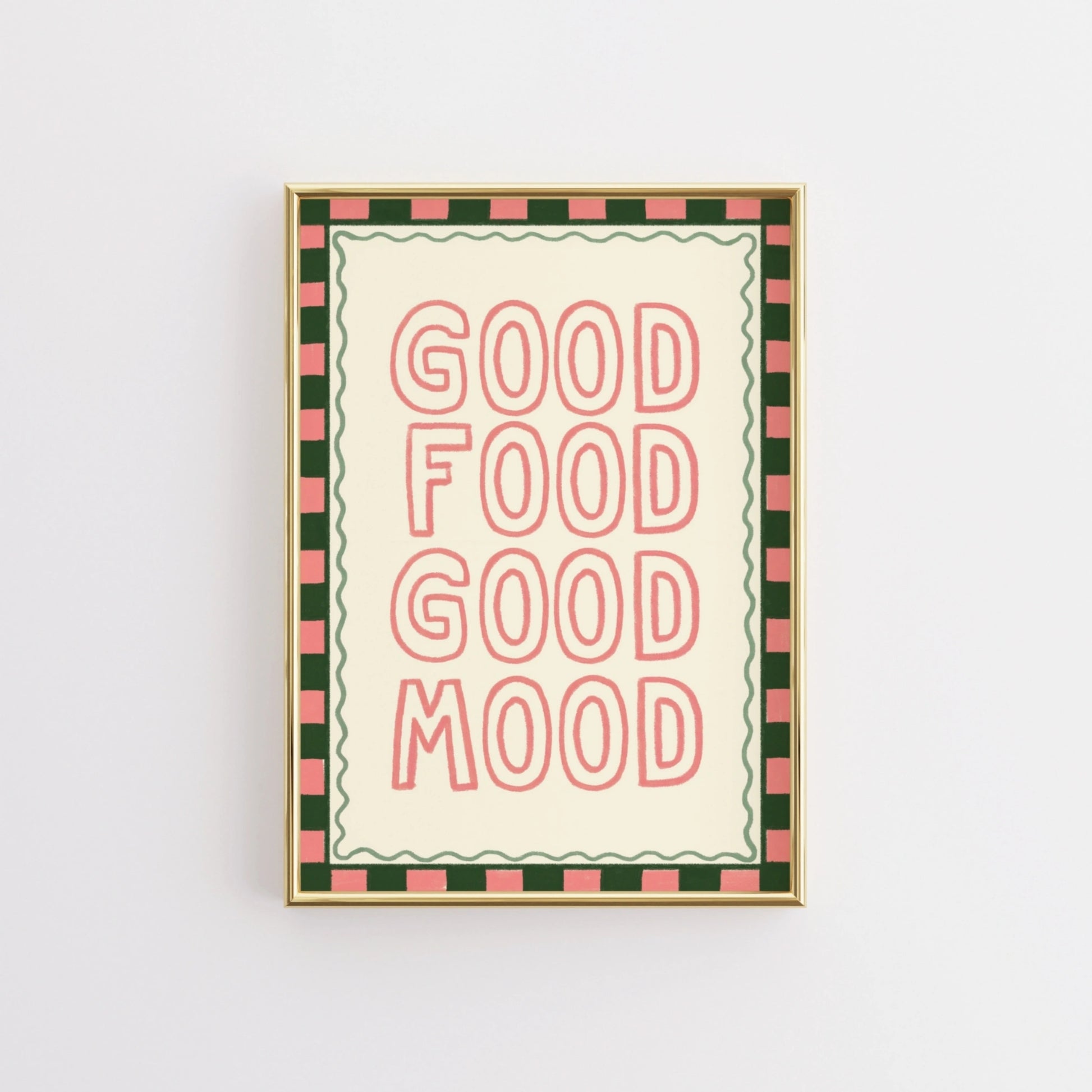 Decorazione murale per la tavola da pranzo italiana – Stampa di pasta, vino e cucina