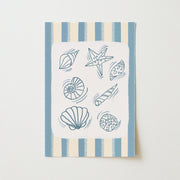 Vintage Summer Seashell – Coastal Wall Art