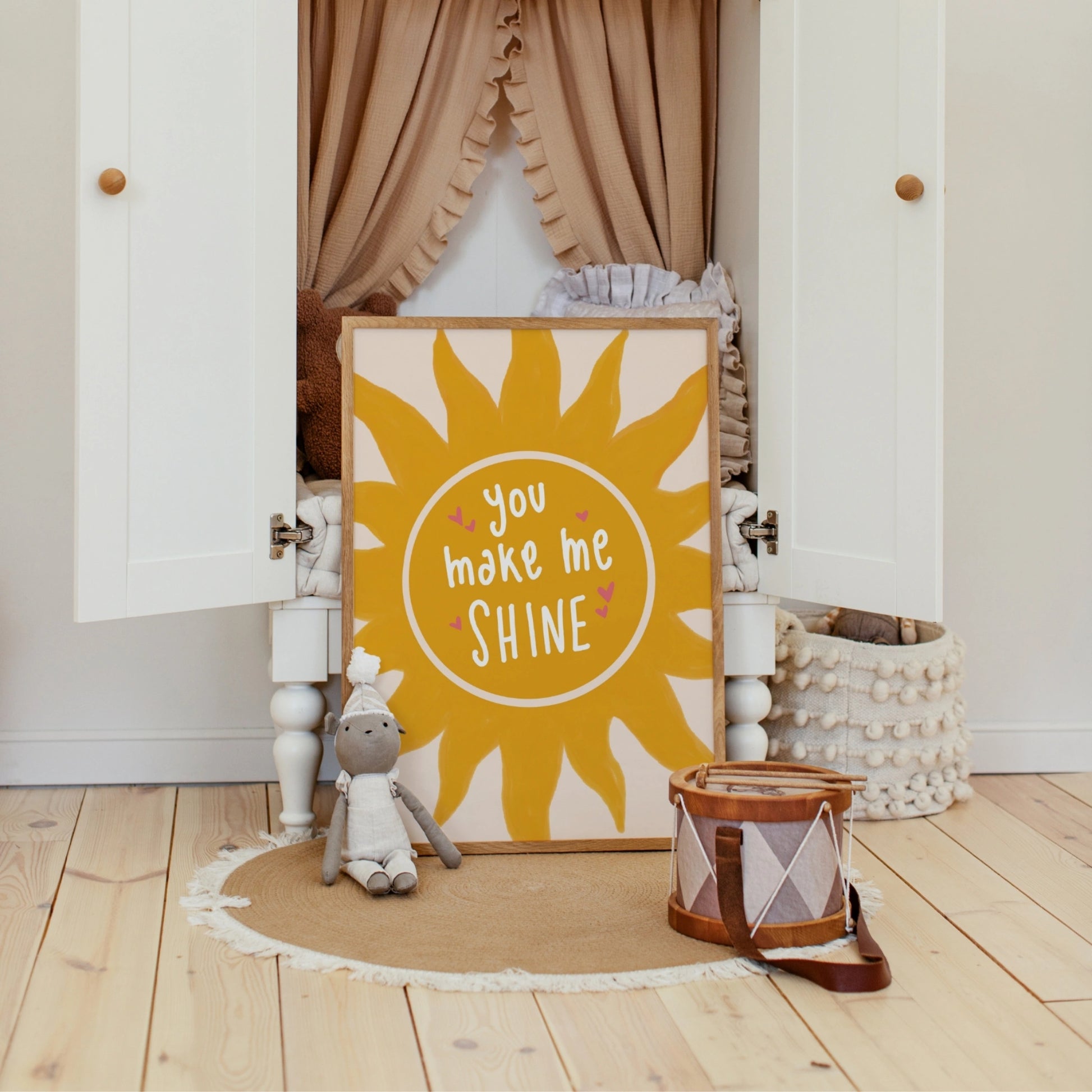 You Make Me Shine Nursery Print