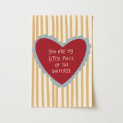 You Are My Little Piece of the Universe – Nursery & kids wall art