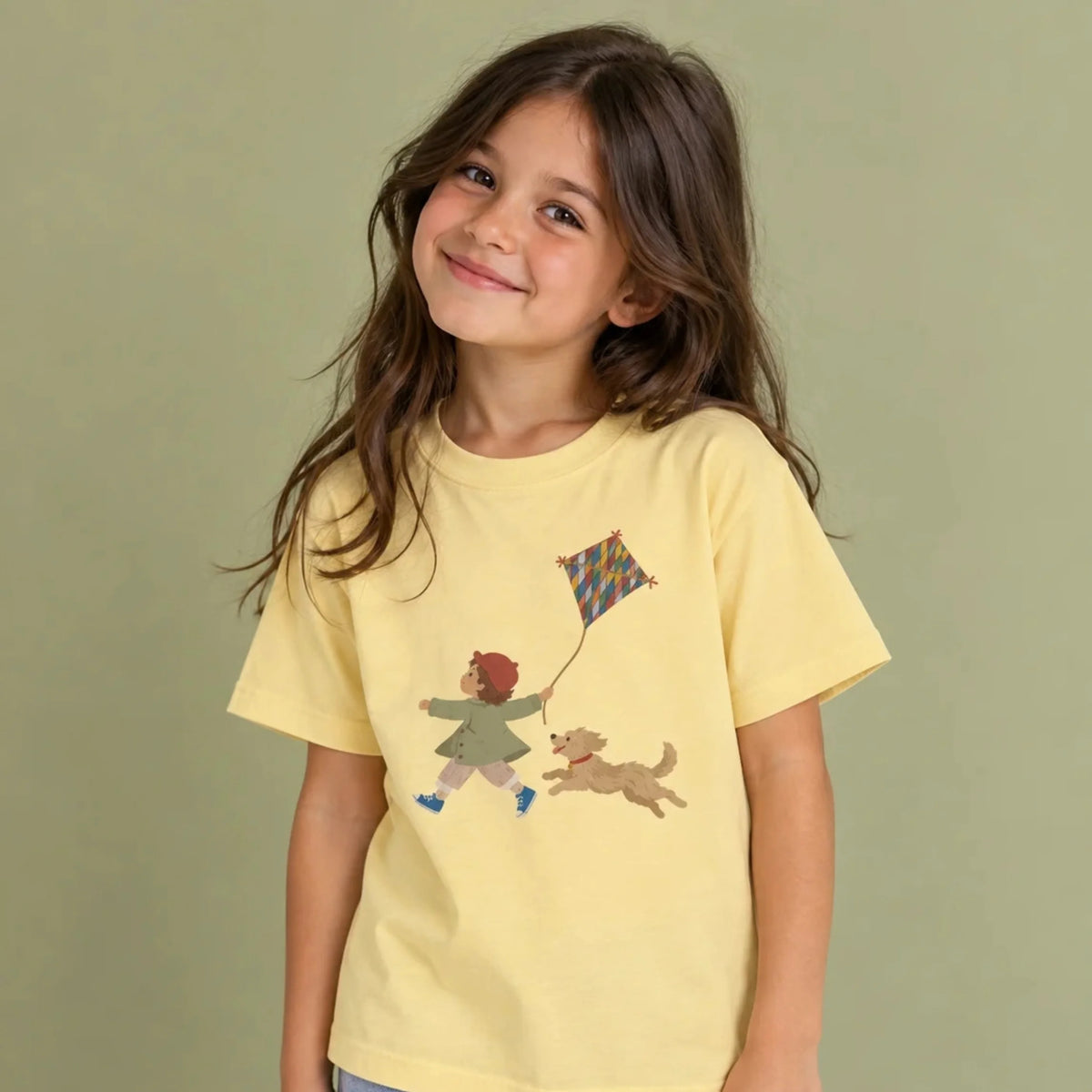 Little Kite Adventure – Premium Toddler T-Shirt