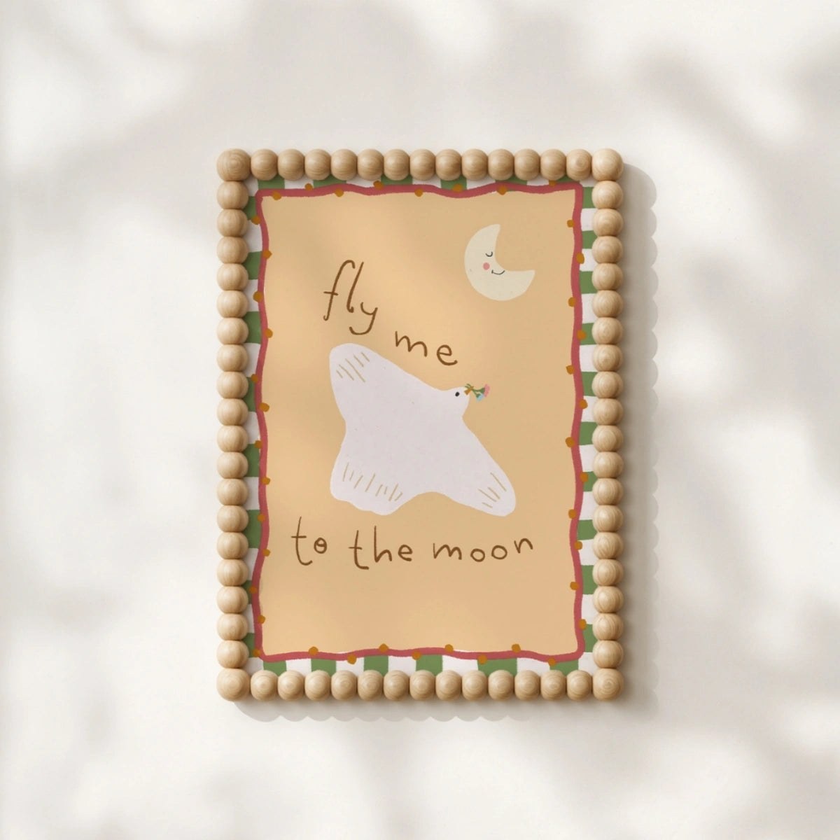 Moon and Stars Baby Room Decor, Colorful Kids Decor