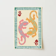 Gecko Queen – Coastal Wall Art
