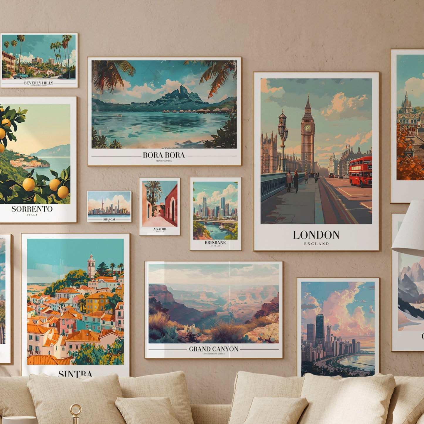 Retro Travel, over 250 prints