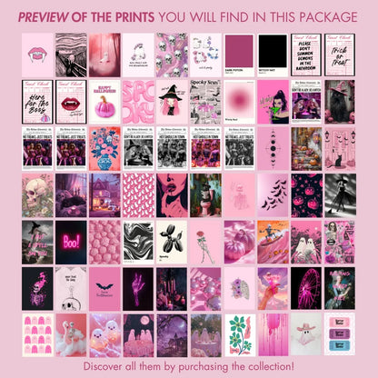Pink Halloween, over 250 prints
