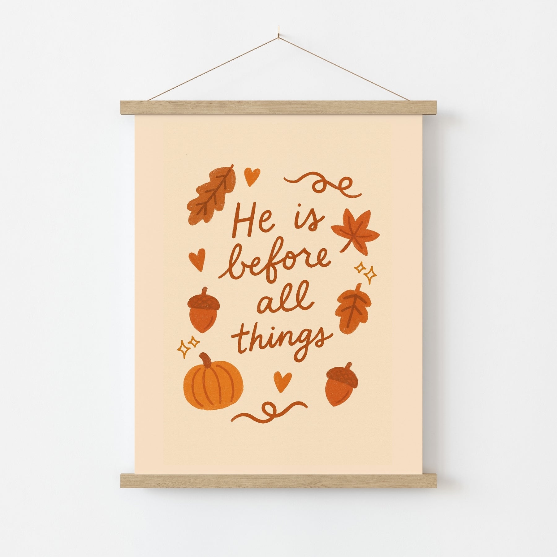 Décoration d'automne des Écritures