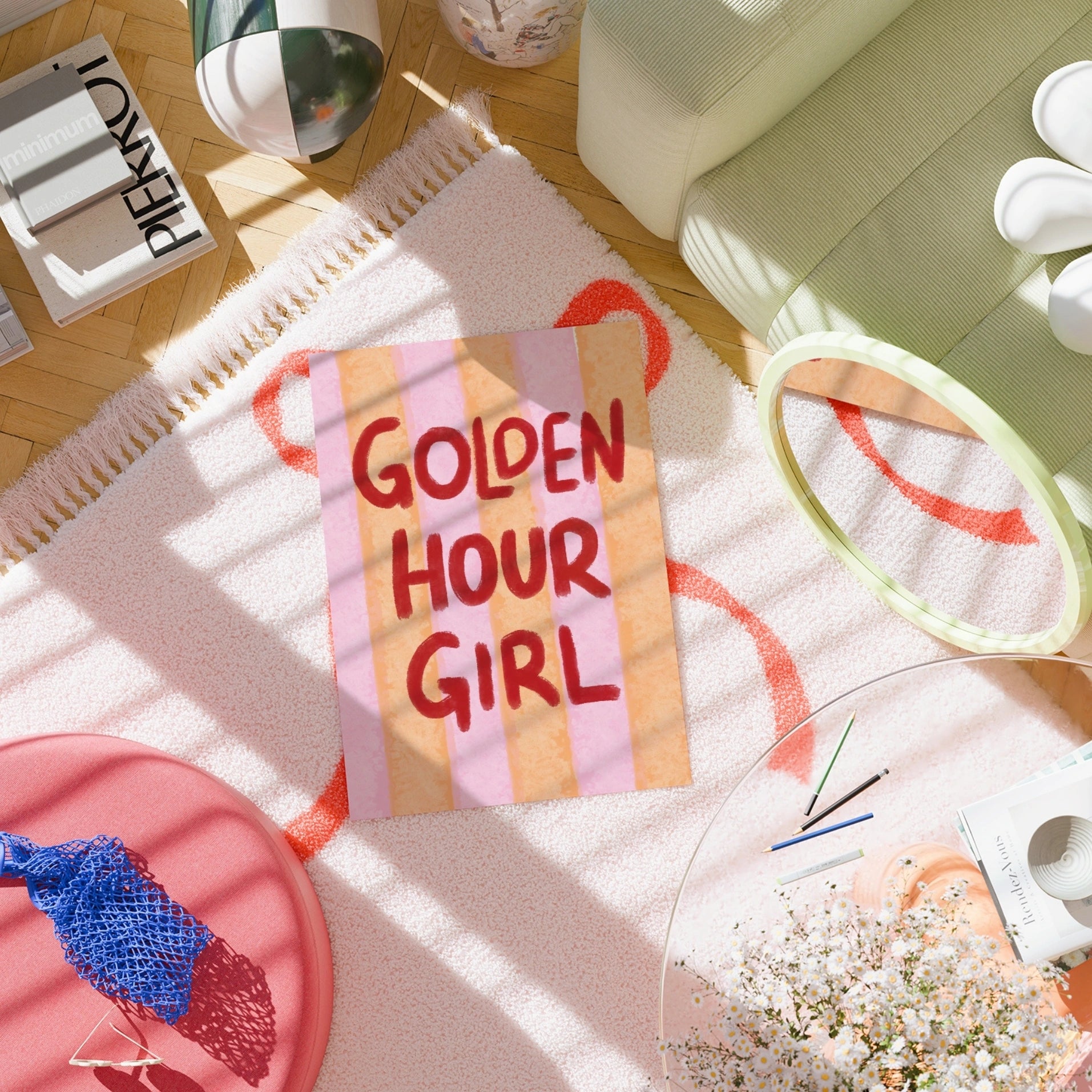 Fille de l'heure dorée