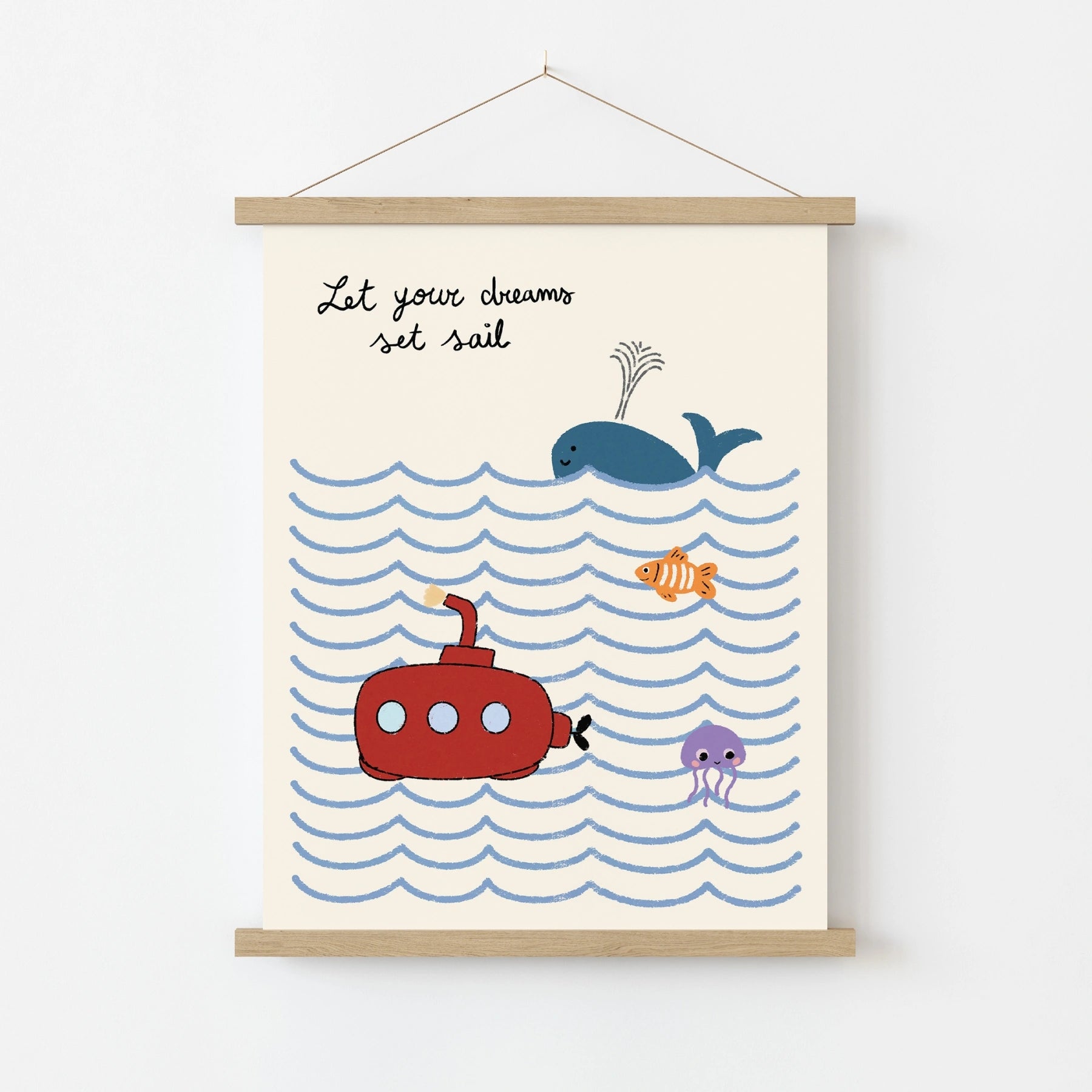 Ocean Nursery Wall Art, Boys Room Decor