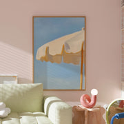 Beach Umbrella – Coastal Wall Art