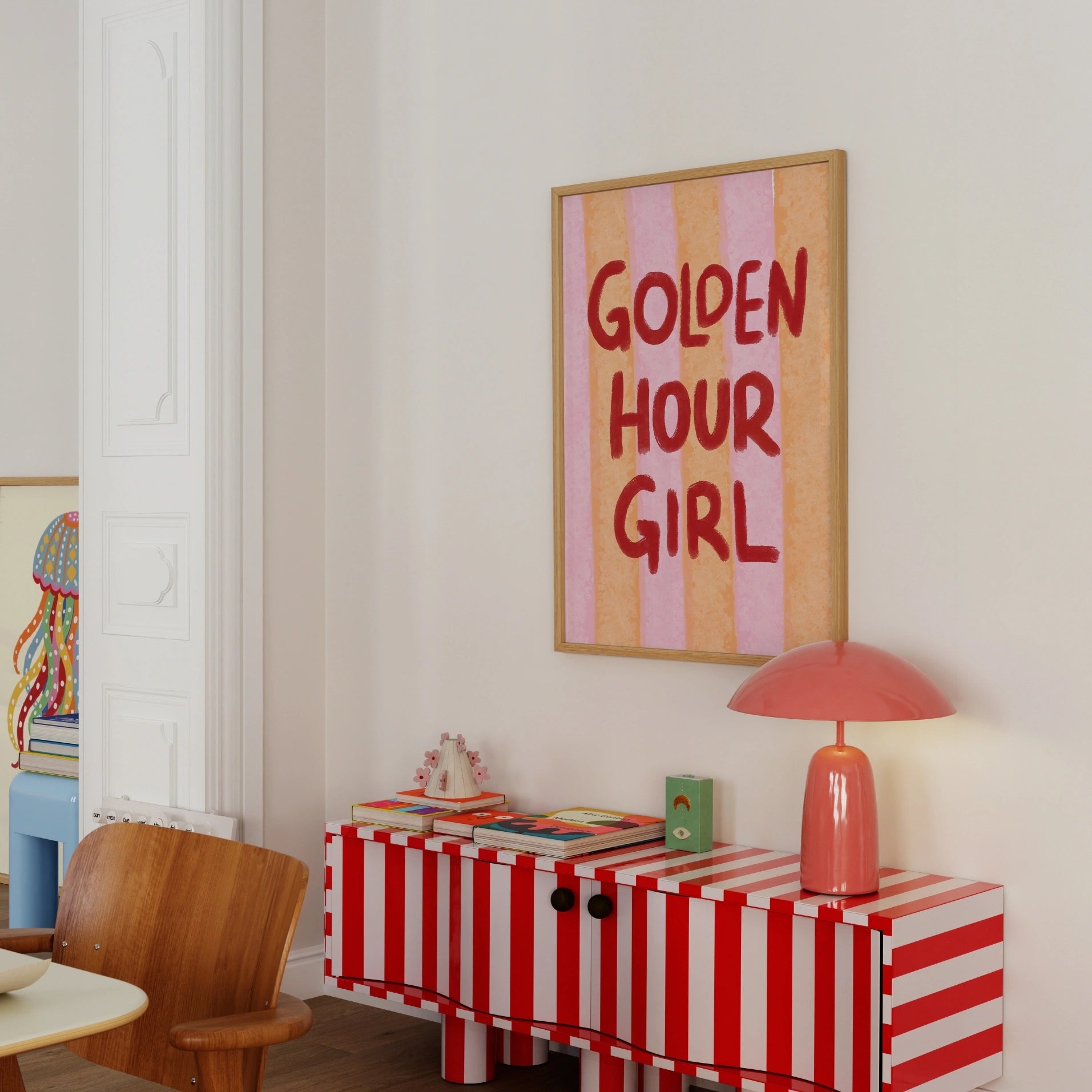 Fille de l'heure dorée