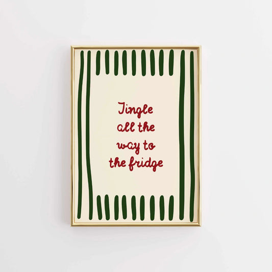 Merry Christmas Ornament Poster