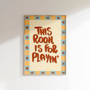 Play All Day – Décoration murale pour chambre d’enfant