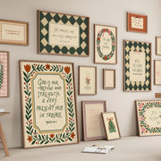 Vintage Christian Holiday Wall Art Set – 16 Printable Designs