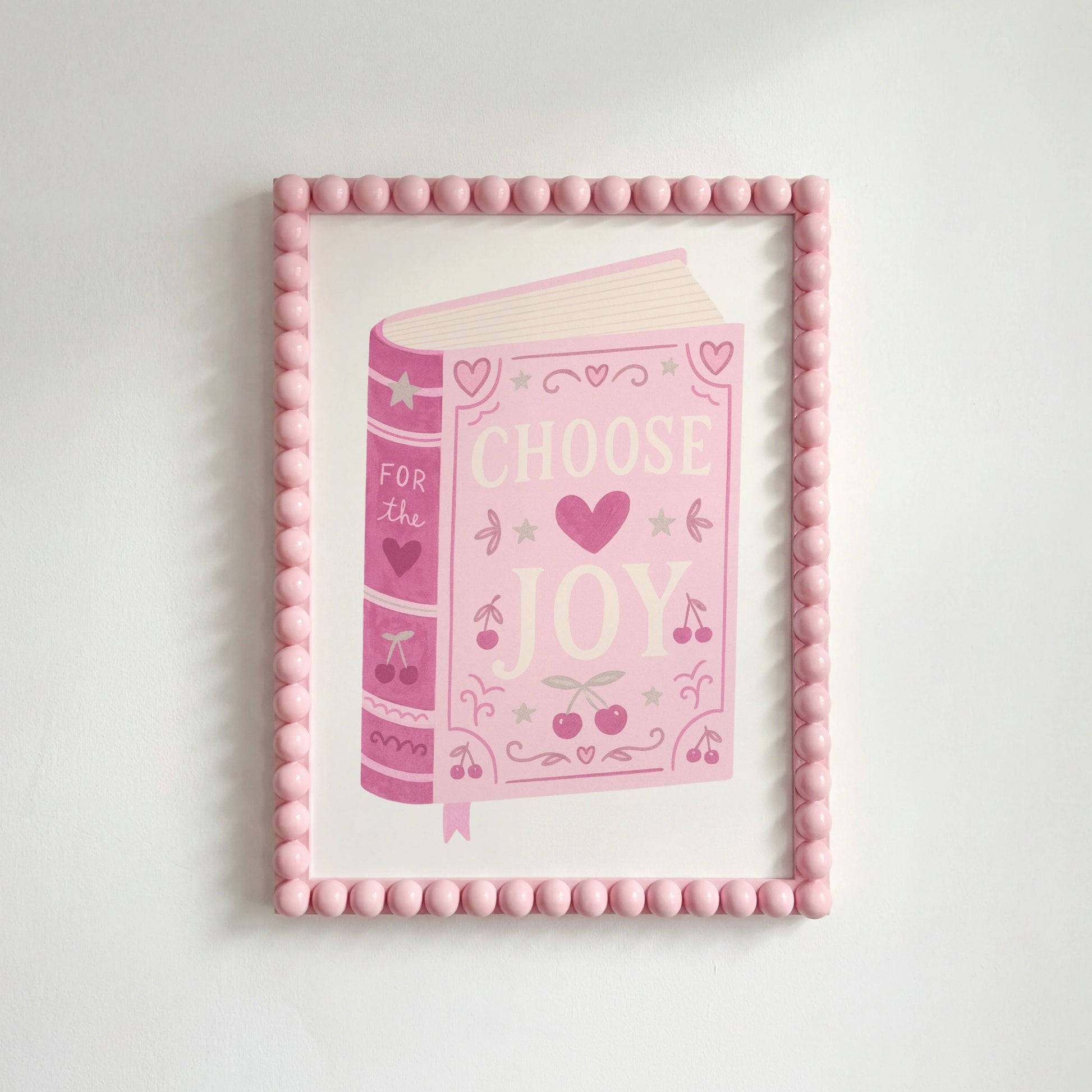 Choisissez le livre Joy – Imprimé rose