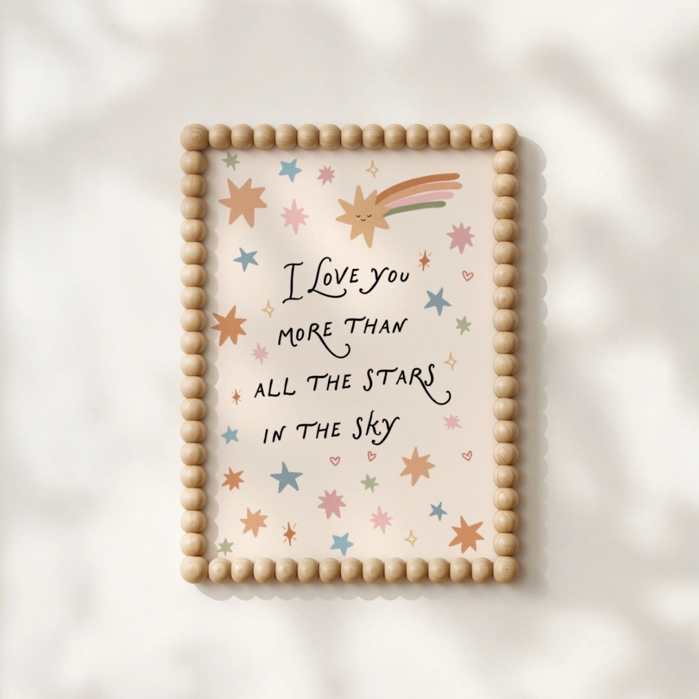 Moon And Stars Nursery Decor, Whimsical Kids Decor