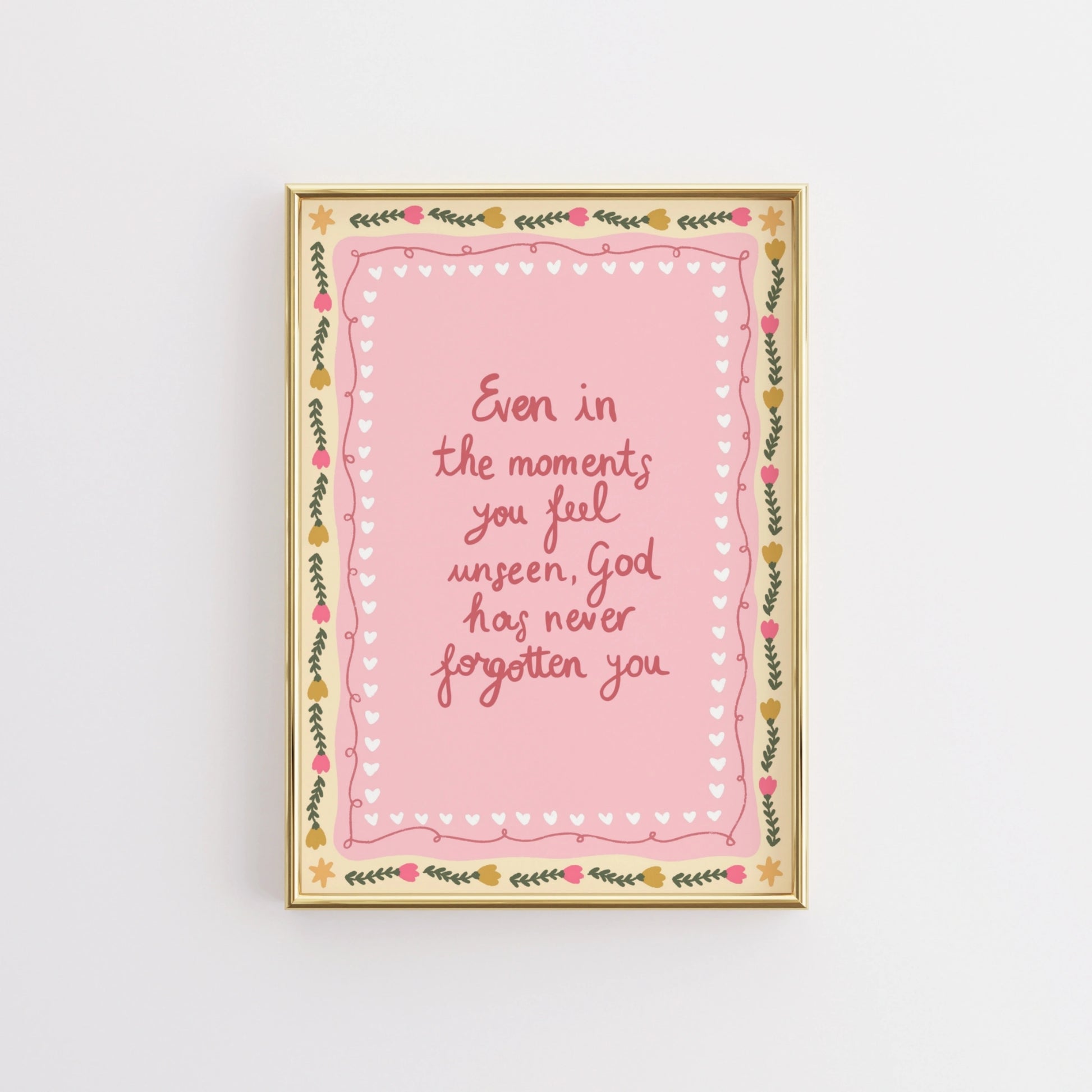 Décoration Pink Faith