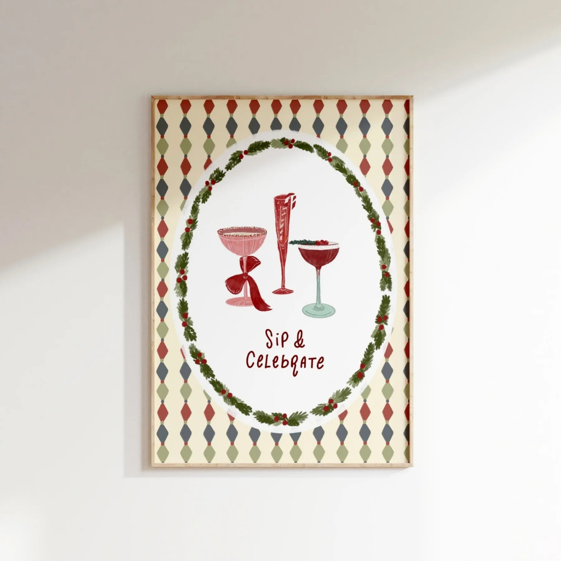 Christmas Cocktails – Poster di Natale