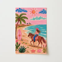 Pink Coastal Decor