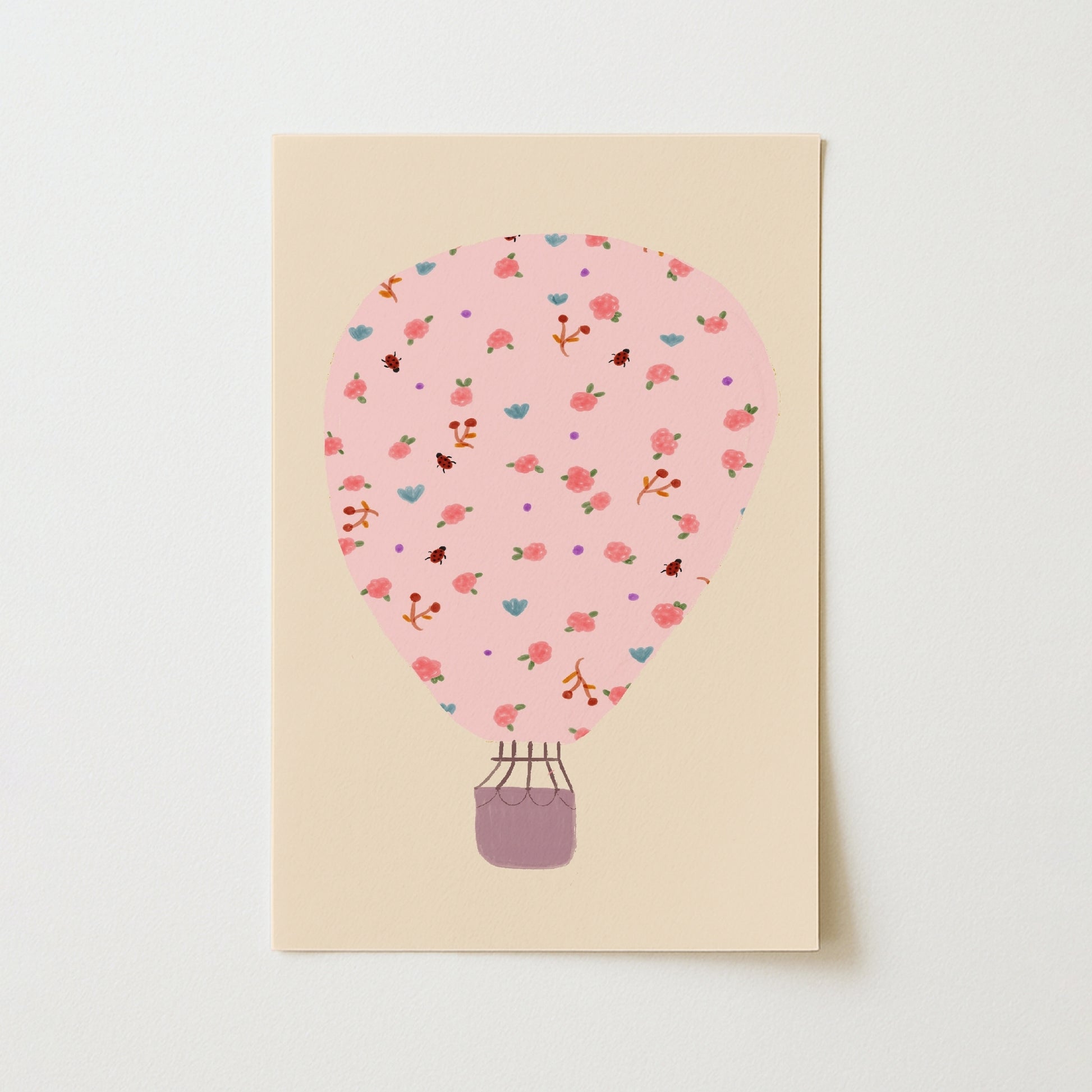 Floral Hot Air Balloon