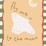 Moon and Stars Baby – Nursery & kids wall art