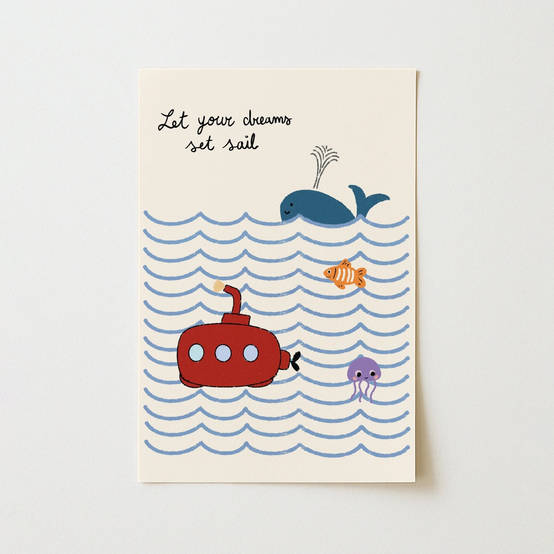 Ocean Nursery Wall Art, Boys Room Decor