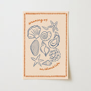 Island Life Shell – Coastal Wall Art