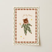 Cute Nursery Bear – Nursery & kids wall art