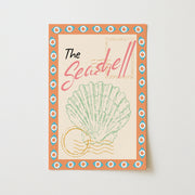The Green Seashell – Coastal Wall Art