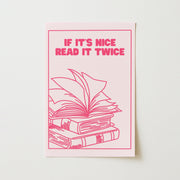 Read It Twice – Bookish Wall Art