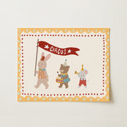 Whimsical Circus Animals – Nursery & kids wall art