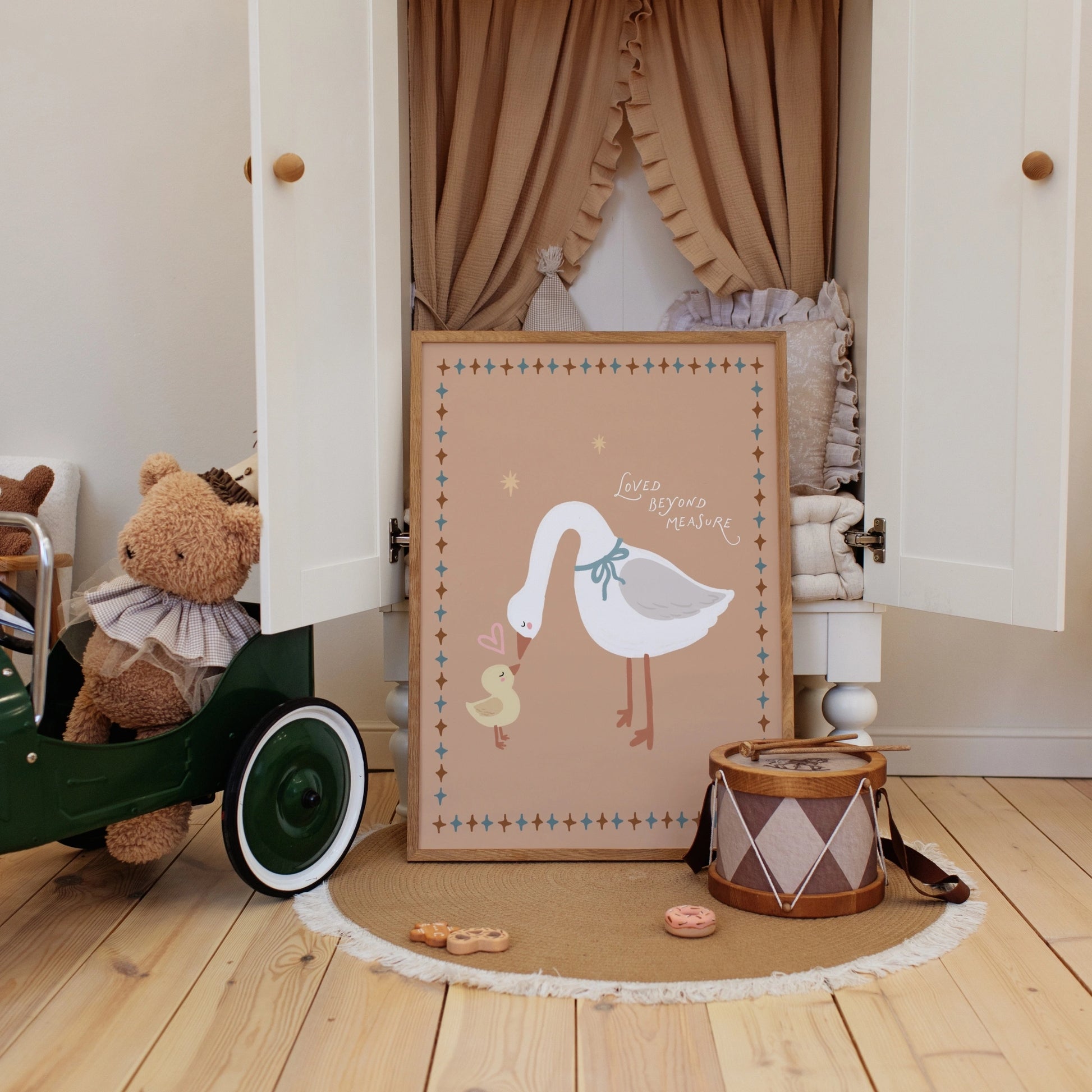Baby Duck & Goose Illustration