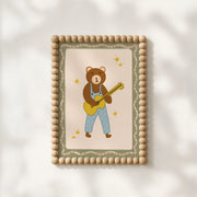 Cute Animal Music – Nursery & kids wall art