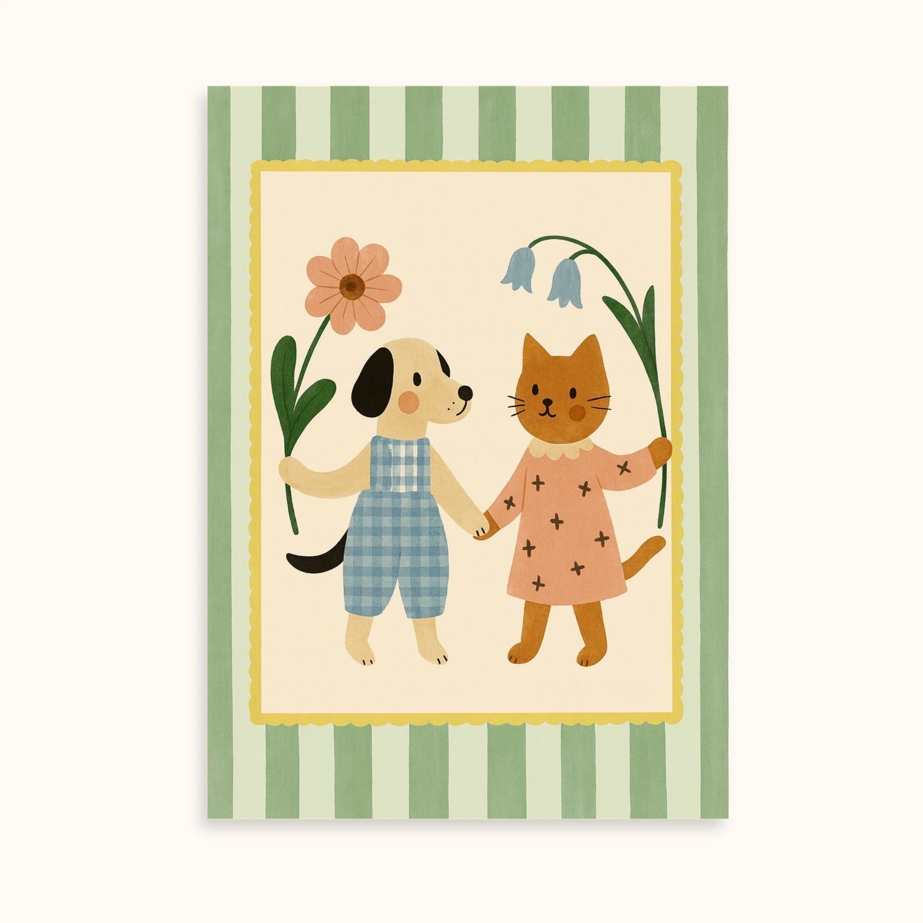 Best Friend Nursery Wall Art Set of 2