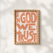In God We Trust – Christian Wall Art