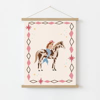 Mermaid Cowgirl Wall Art
