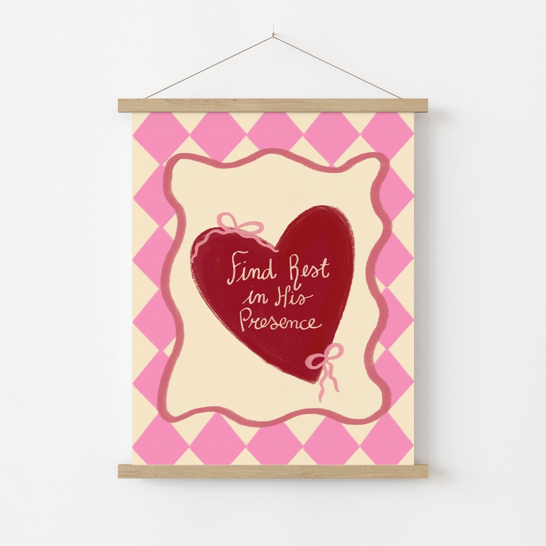 Pink Coquette Christian Decor