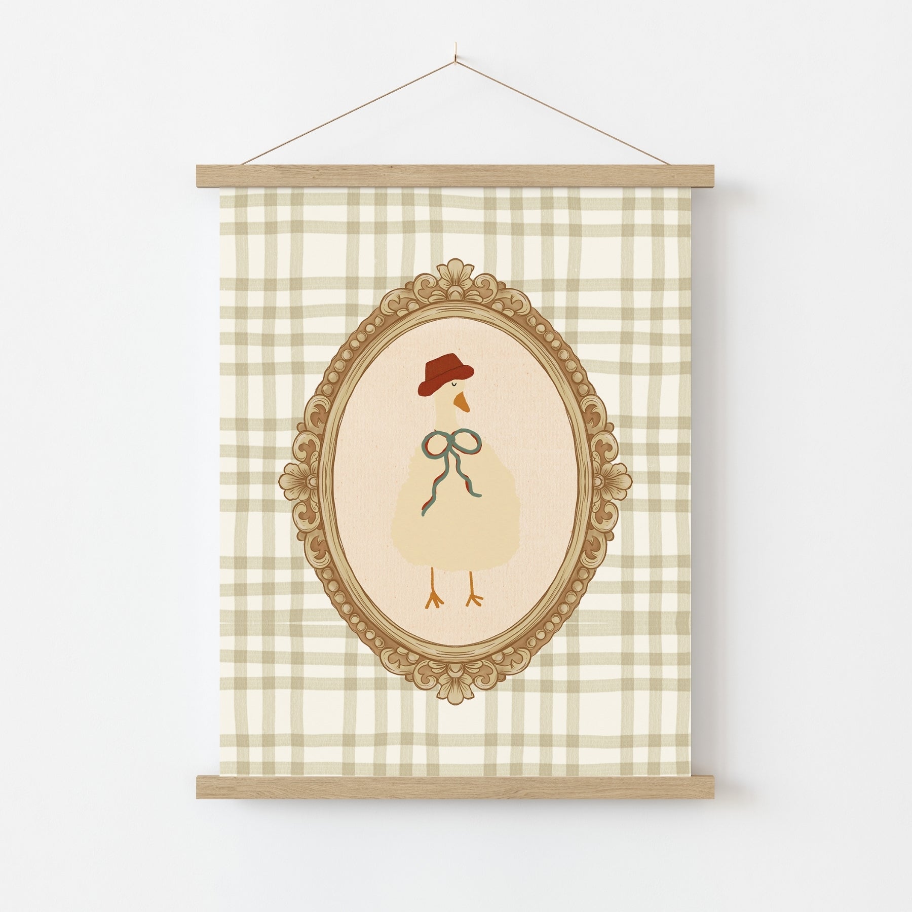 Arte de Pared Animal Retro