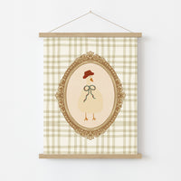 Arte de Pared Animal Retro