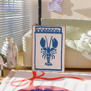 Blue Lobster – Coastal Wall Art