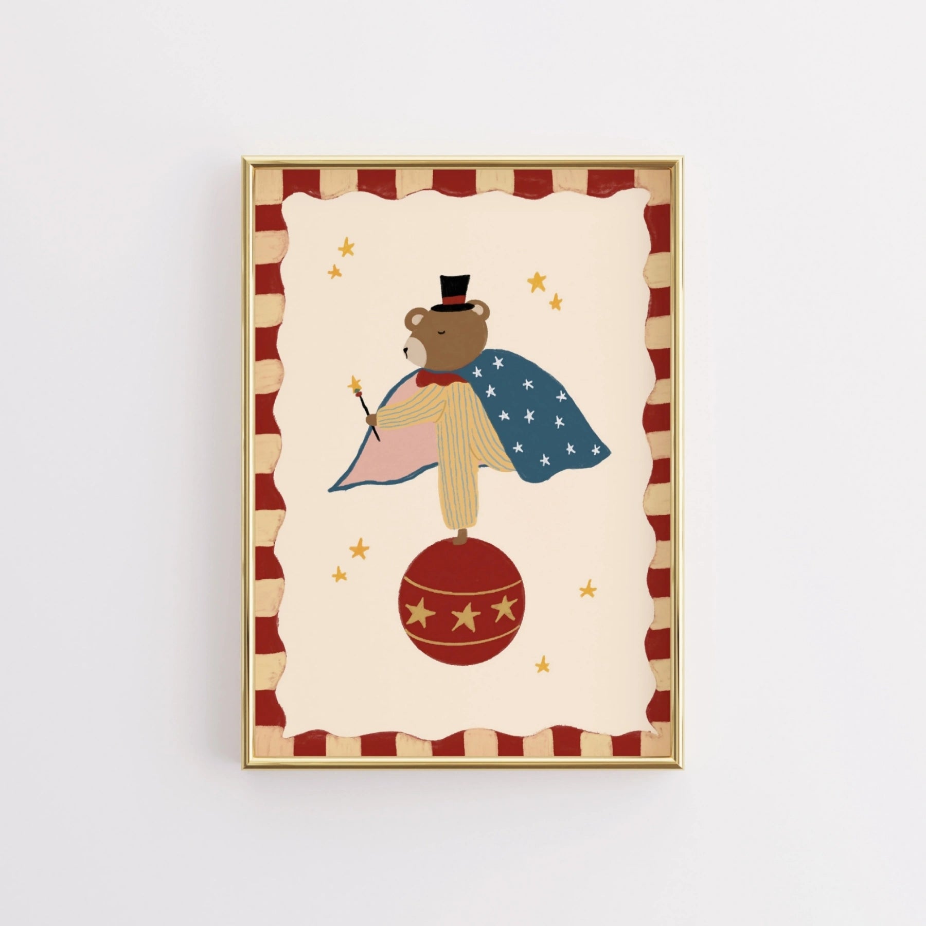 Arte da parete con animali magici