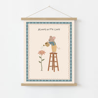 Cute Mouse Illustration Print