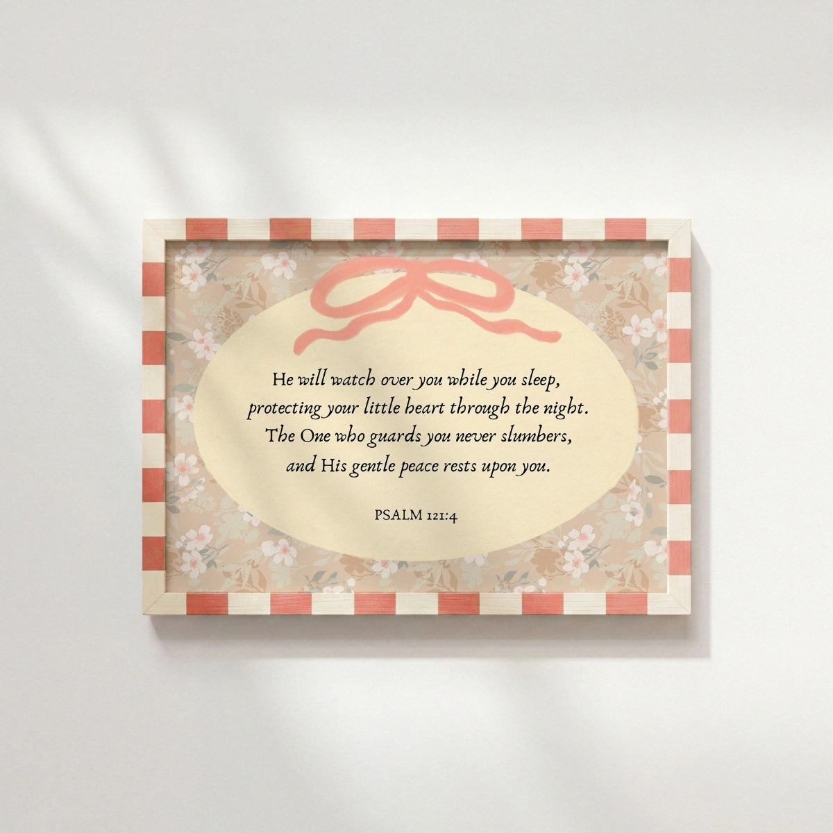 Faith Based Baby Room Art, Christian Nursery Decor