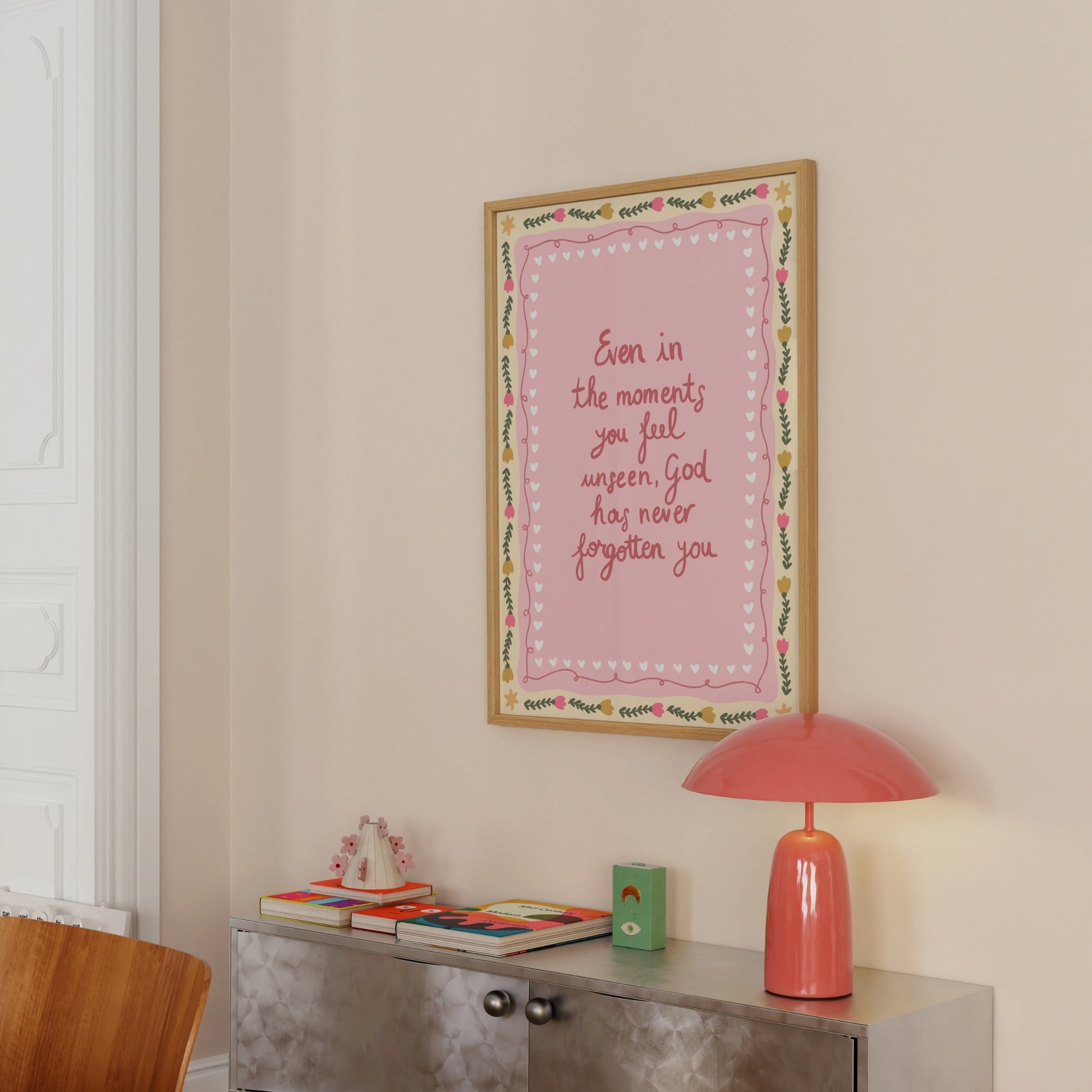 Décoration Pink Faith