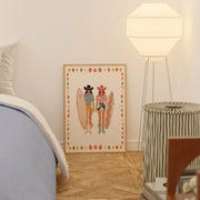 Summer Surf Girl Art – Coastal Wall Art