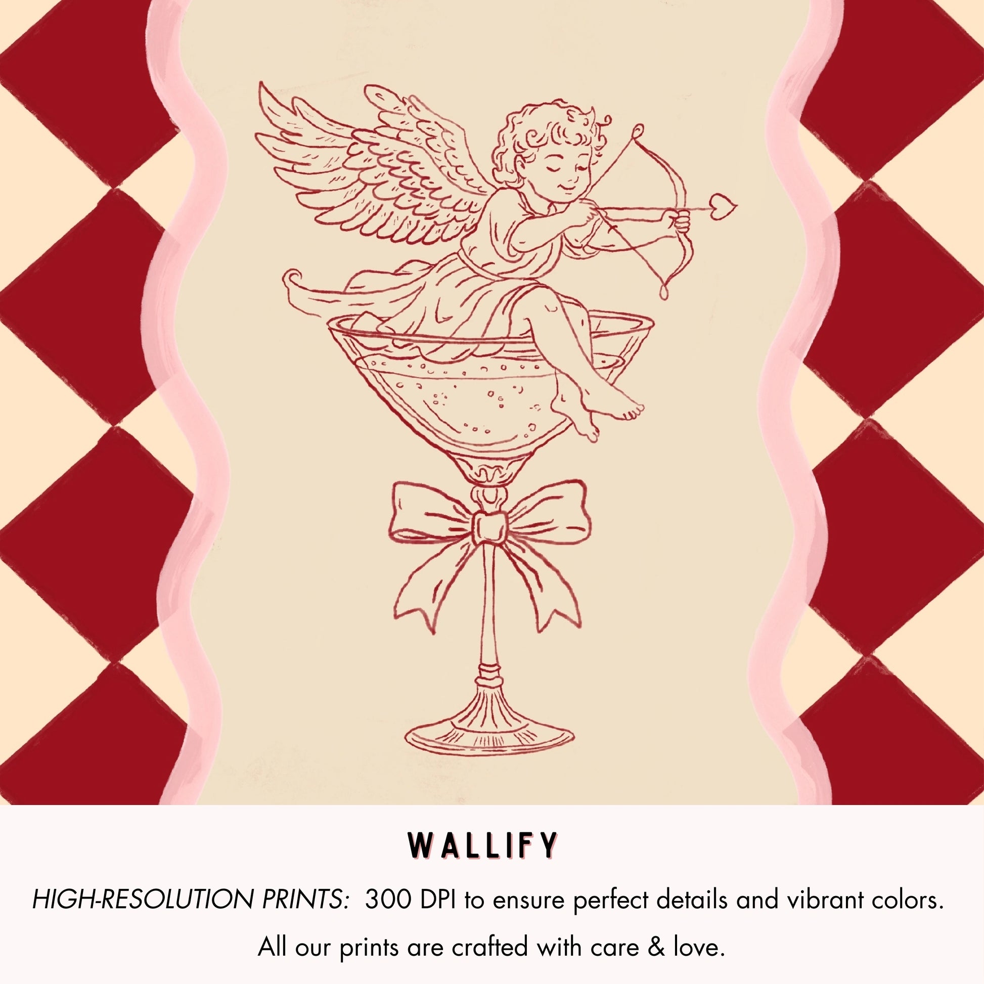 Ensemble de 20 impressions pour la Saint-Valentin