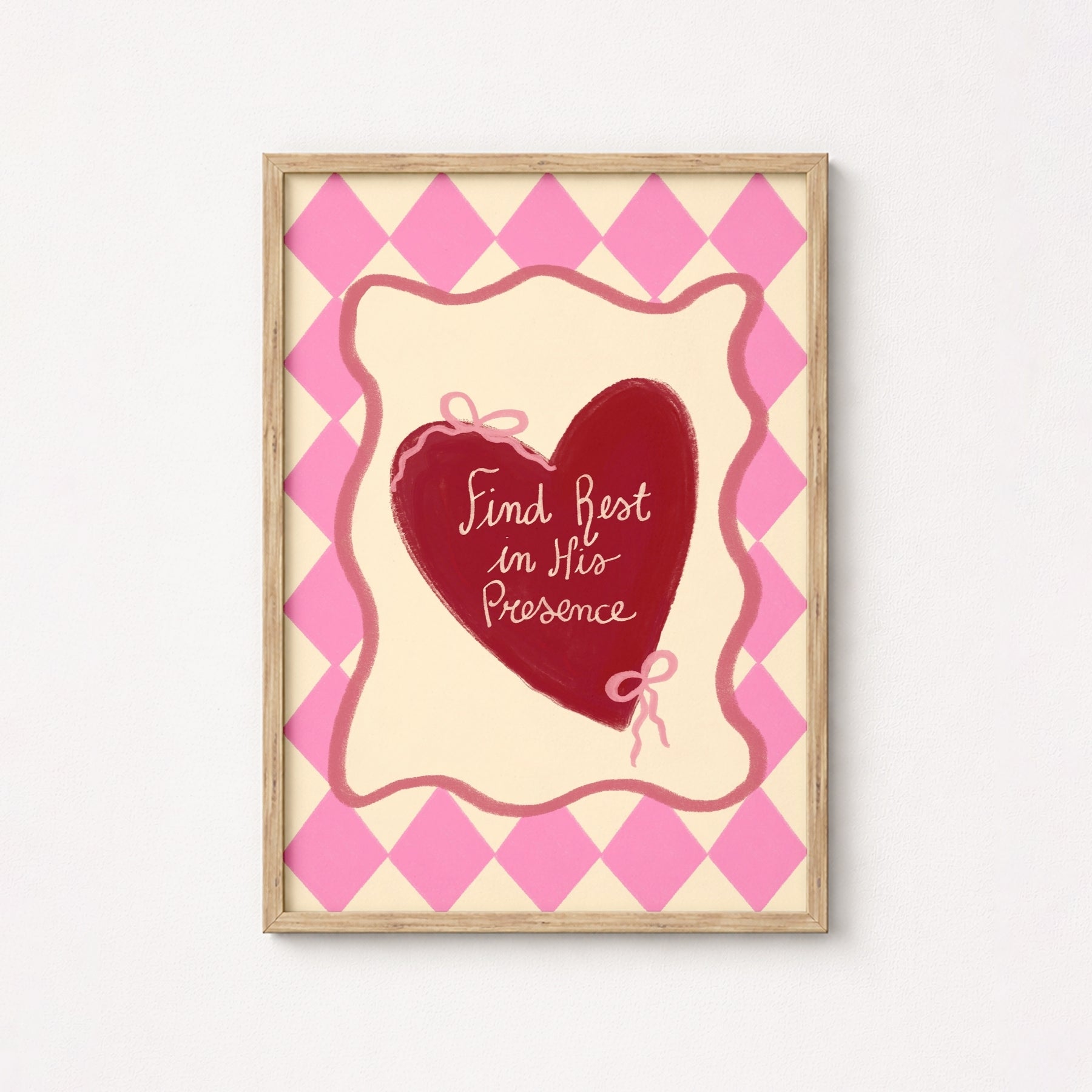 Pink Coquette Christian Decor