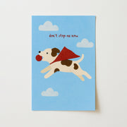 Superhero Dog – Nursery & kids wall art
