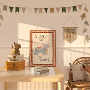 A World Full of Wonder – Nursery & kids wall art