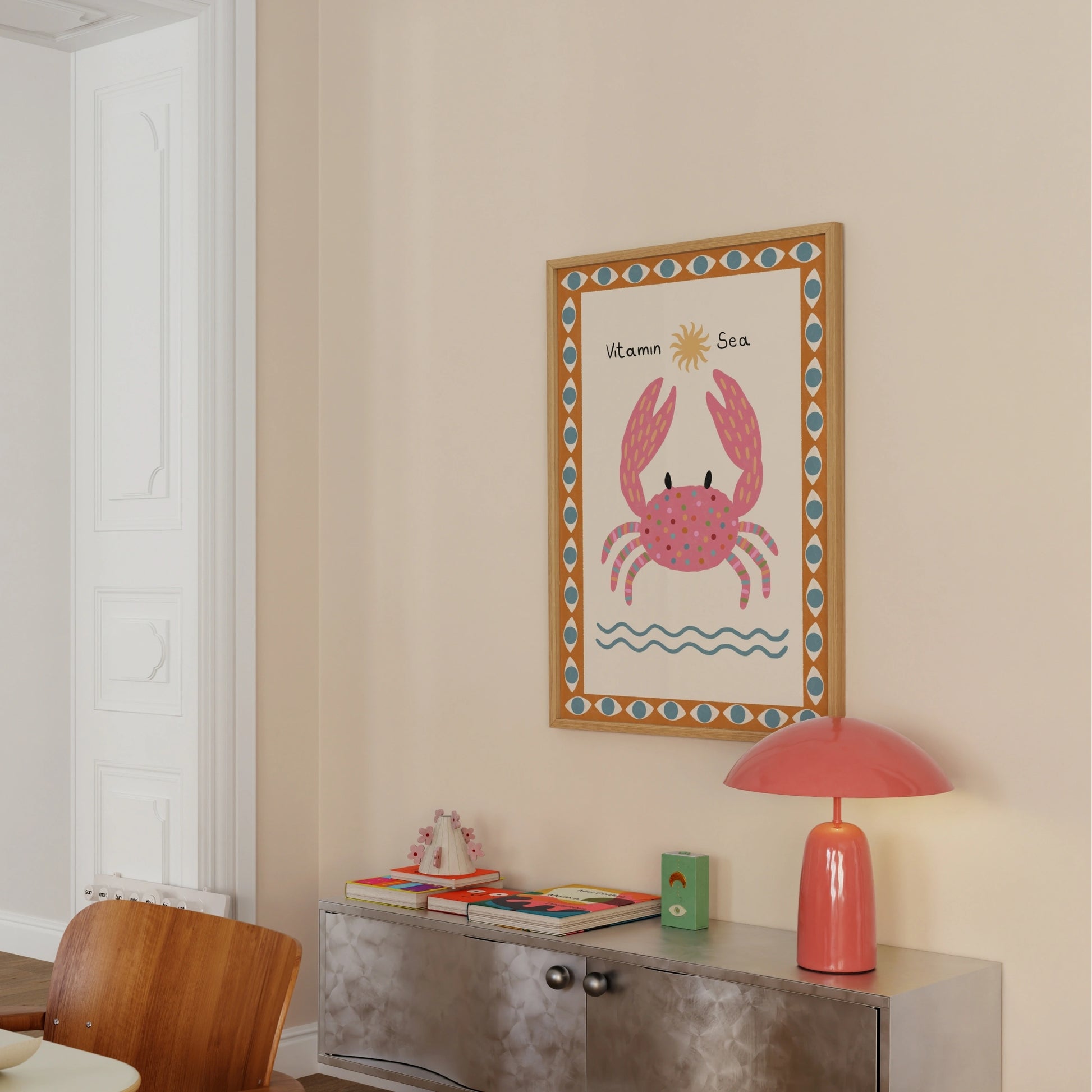 Vitamin Sea Crab Wall Art
